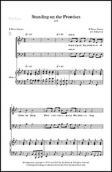 Standing on the Promises TTBB choral sheet music cover